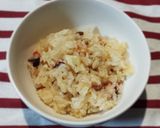 タコとトマトの炊きこみご飯作り方5写真