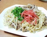 沖縄そば風やきそば作り方4写真