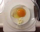 ふわふわスフレ卵を朝食に！ストウブ作り方2写真
