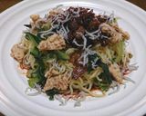汁なし担々麺風焼きそば作り方6写真