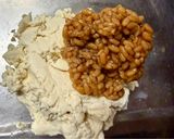 さつまいもとかぼちゃの豆腐和え作り方3写真