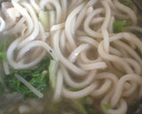 簡単♪白だしで豚みぞれ柚子胡椒うどん作り方3写真