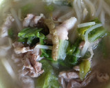 簡単♪白だしで豚みぞれ柚子胡椒うどん作り方5写真