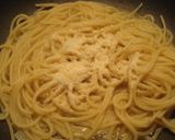 クレソンとパルメジャンチーズのパスタ作り方3写真