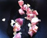 鶏肉とラデイッシュのオイルパスタ作り方1写真