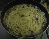 納豆しめじしらすのおろしスパゲティ作り方4写真