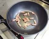 もやしと大根の葉の炒め物作り方2写真