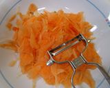 にんじんの味噌炒め作り方1写真