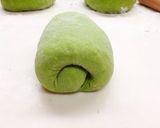 パウンド型で焼く 簡単 抹茶山型パン作り方6写真