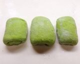 パウンド型で焼く 簡単 抹茶山型パン作り方8写真