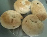 手作りベーグルで焼きそばパン作り方1写真