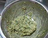 餃子の余った種をアレンジ焼き～ニラ饅頭風作り方2写真