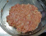 肉団子と野菜の素揚げ、リンゴ甘酢あんかけ作り方1写真