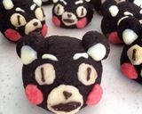 友チョコかわいい♪くまモン♪スノーボール作り方10写真
