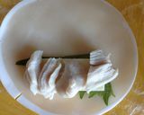 餃子の皮で♪揚げないササミ大葉チーズ作り方2写真