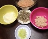 鶏ミンチのしんじょ風 生姜餡かけ作り方1写真