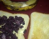 簡単ズボラ飯♪餡バタバナナトースト♪作り方2写真