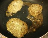 ポン酢で蒸し焼き☆やわらか豆腐ハンバーグ作り方6写真