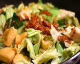 キャベツとお揚げの醤油麹炒め作り方4写真