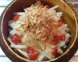 シャキッとさっぱり☆大根の梅和風サラダ作り方5写真