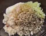 鶏ミンチのしんじょ風 生姜餡かけ作り方5写真