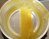 離乳食 小松菜の和風 納豆パスタ♡作り方1写真