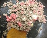 炒めひき肉の餃子(白菜入り)作り方3写真