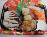 鍋セットで簡単♪豪華海鮮塩焼きそば作り方1写真