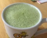 あわあわ抹茶ソイラテ作り方4写真