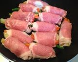 豚肉の野菜まき〜チーズソース〜作り方5写真