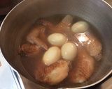ほっとする鶏の親子煮作り方8写真