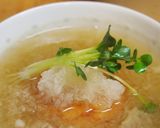 魚河岸あげと大根おろしのスープ作り方5写真