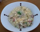濃厚♥わさび醤油のアボカドチーズリゾット作り方10写真