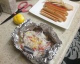 いかわたと蟹の☆ホイル焼き作り方3写真