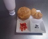 親子シュークリーム＠キスブサ・北山作り方1写真