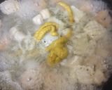 簡単シーフードうどん｜オイル＆マスタード作り方4写真