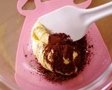 簡単ココアマーブルのパウンドケーキ作り方3写真