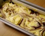 簡単ココアマーブルのパウンドケーキ作り方5写真
