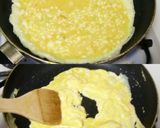 豚ひき肉のゴロゴロそぼろとふんわり卵丼作り方4写真