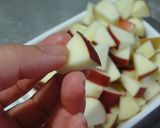肉団子と野菜の素揚げ、リンゴ甘酢あんかけ作り方5写真