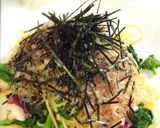 菜の花とたこの和風パスタ作り方7写真