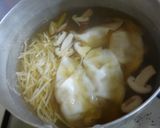 プチッと鍋を使って・餃子スープ作り方3写真