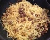 青森ニンニクたっぷり♡おつまみ塩焼きそば作り方8写真