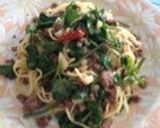 青森ニンニクたっぷり♡おつまみ塩焼きそば作り方10写真