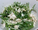 材料2つ☆簡単☆ヘルシー☆水菜の白和え♡作り方3写真