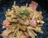 ☆簡単節約☆えのきのベーコンバター炒め☆作り方7写真