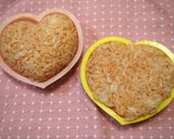 ピリ辛ケチャップごはんでハートのおにぎり作り方2写真