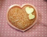 ピリ辛ケチャップごはんでハートのおにぎり作り方3写真