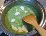 濃厚～☆ほうれん草のクリームパスタ☆作り方4写真