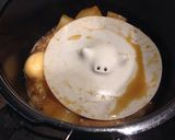 圧力鍋で手羽元と染み染み大根の煮物作り方7写真